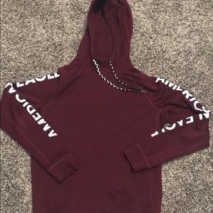 Maroon American Eagle Sweatshirt